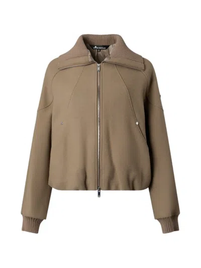 Moose Knuckles Grid 3-in-1 Zip-fastening Jacket In Brown