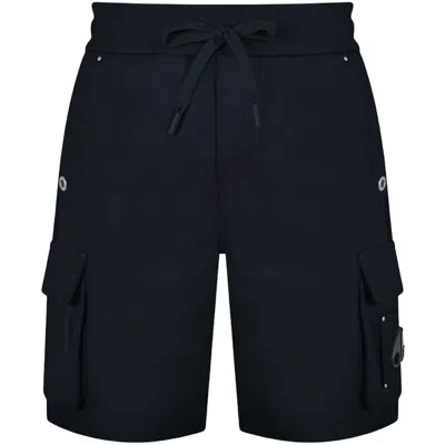 Moose Knuckles Hartsfield Cargo Shorts Navy In Blue