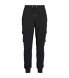 Moose Knuckles Black Hartsfield Tapered-leg Cotton-jersey Jogging Bottoms Xl In Black