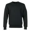 Moose Knuckles Hartsfield Crew Sweatshirt Black In Black