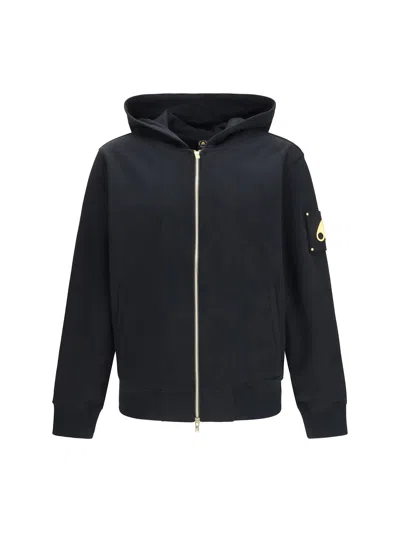 Moose Knuckles Hartsfield Hoodie In Black