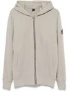 Moose Knuckles Hartsfield Zip-up Sweat In Green