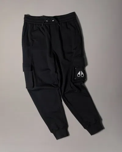 Moose Knuckles Hartsfield Jogger For Men In Black