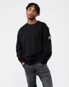 Moose Knuckles Hartsfield Mens Crew Neck Sweatshirt In Black