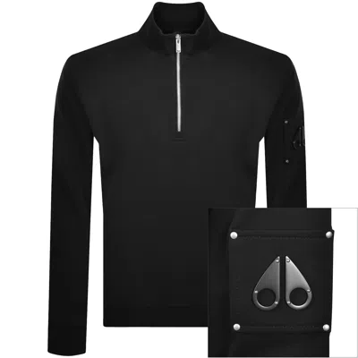 Moose Knuckles Hartsfield Qz Sweatshirt Black