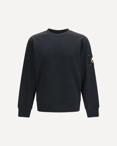 Moose Knuckles Hartsfield Sweatshirt In Black