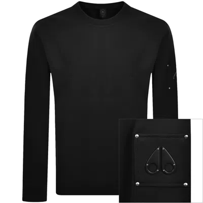 Moose Knuckles Hartsfield Sweatshirt Black