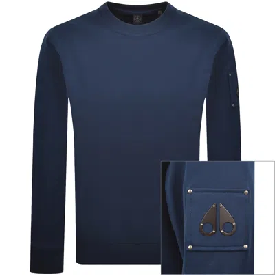 Moose Knuckles Hartsfield Sweatshirt Blue
