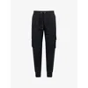 Moose Knuckles Black Hartsfield Tapered-leg Cotton-jersey Jogging Bottoms Xl In Black