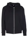 Moose Knuckles Hartsfield Zip-up Hoodie In Black