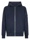 Moose Knuckles Hartsfield Zip-up Hoodie In Blue