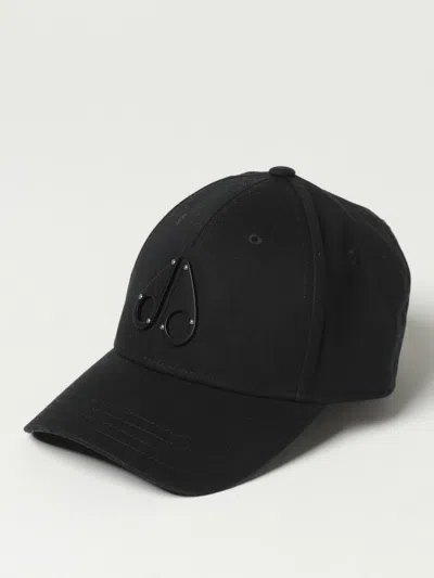 Moose Knuckles Hat Men  In Black