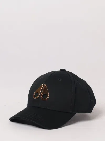 Moose Knuckles Hat Men  In Black