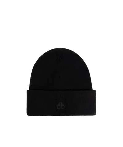 Moose Knuckles Helicon Beanie In Black