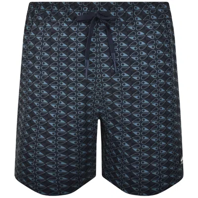 MOOSE KNUCKLES MOOSE KNUCKLES HIDE AND SWIM SHORTS NAVY