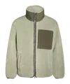 Moose Knuckles High-neck Zipped Jacket In Nude
