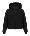 Moose Knuckles Misti Puffer Down Jacket In Black