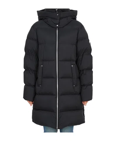 Moose Knuckles Quilted Padded Coat In Black