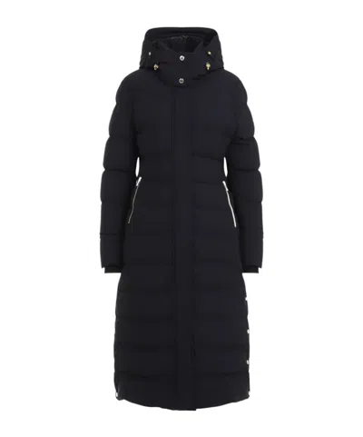 Moose Knuckles Jocada Long Padded Parka In Black