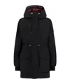 Moose Knuckles Hooded Jacket In Black