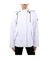 Moose Knuckles Hooded Jacket In White