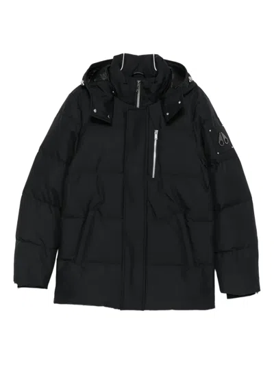 MOOSE KNUCKLES HOODED PUFFER JACKET