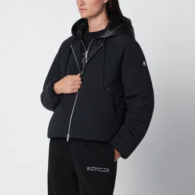 Moose Knuckles Hooded Puffer Jacket Black