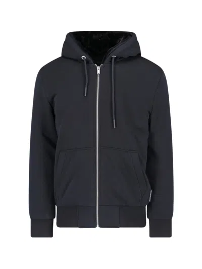 Moose Knuckles Hoodie In Blue