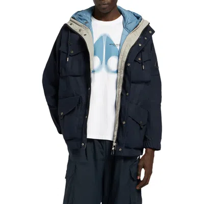 Moose Knuckles Hudson Utility Jacket In Blue