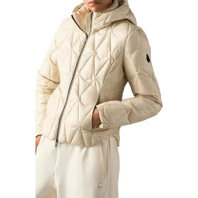 Moose Knuckles Iceberg 800-fill-power Down Lightweight Jacket In Neutral