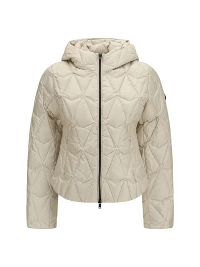Moose Knuckles Iceberg Down Jacket In Beige