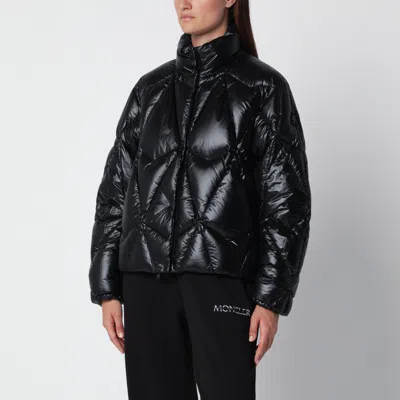 Moose Knuckles Iceberg Down Jacket In Recycled Nylon In Black