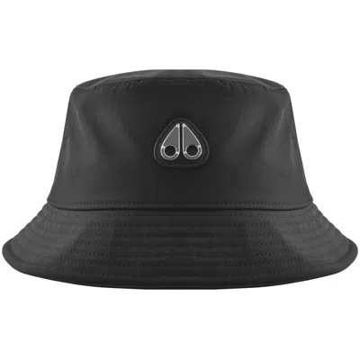 Moose Knuckles Icon Bucket Hat Black