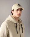 Moose Knuckles Icon Logo Cap In Metallic