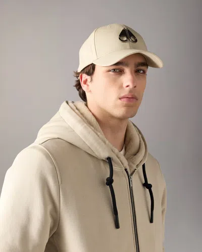 Moose Knuckles Icon Logo Cap In Neutral