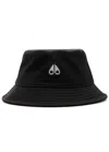 Moose Knuckles Icon Shell Bucket Hat In Black