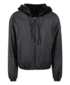 Moose Knuckles Eaton Bunny Reversible Zip Jacket In Blue