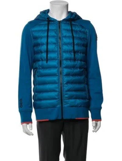Pre-owned Moose Knuckles Jacket In Blue