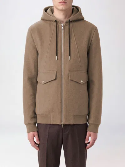 Moose Knuckles Jacket Men Color Beige In Brown