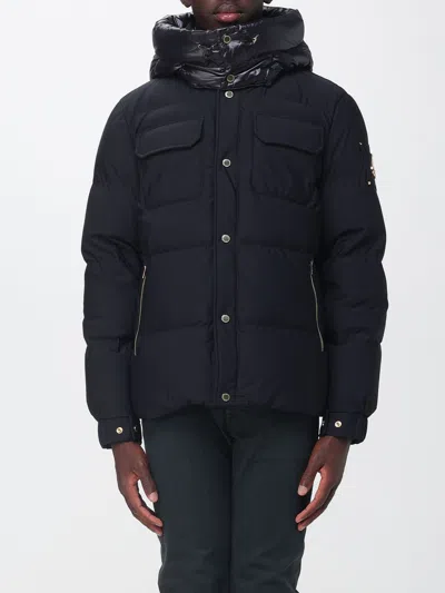 Moose Knuckles Jacket Men Color Black In Blue