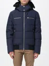 Moose Knuckles Cloud Detachable-hood Shell-down Jacket Navy In Blue
