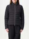 Moose Knuckles Gemma Air Down Slim Puffer Jacket In Black