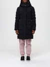 Moose Knuckles Jacket  Woman Color Black In Black