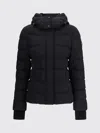 Moose Knuckles Jacket  Woman Color Black In Black