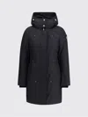 Moose Knuckles Black Recycled Polyester Parka In Black