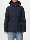 Moose Knuckles Cloud 3q Down Puffer Jacket In Navy