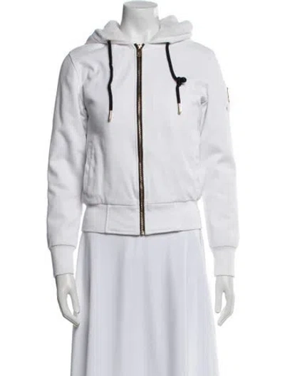 Pre-owned Moose Knuckles Jacket In White