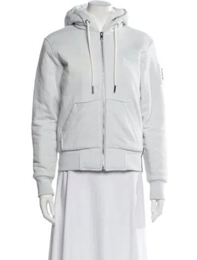 Pre-owned Moose Knuckles Jacket In White