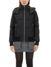 Moose Knuckles Women's Jacket With Logo In Black