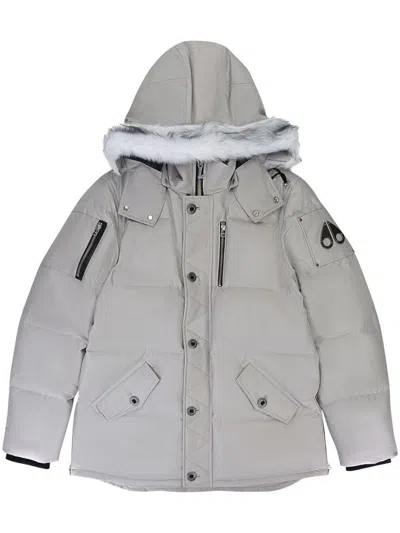 Moose Knuckles Jackets In Gray